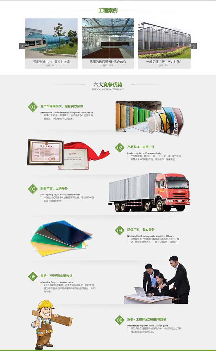 营销型塑料公司网站建设制作设计一条龙服务官网改版搭建(图2)